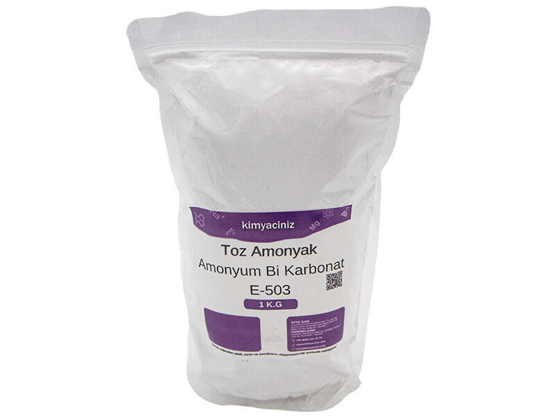 Toz Amonyak Amonyum Bi Karbonat E-503 1 KG - 1