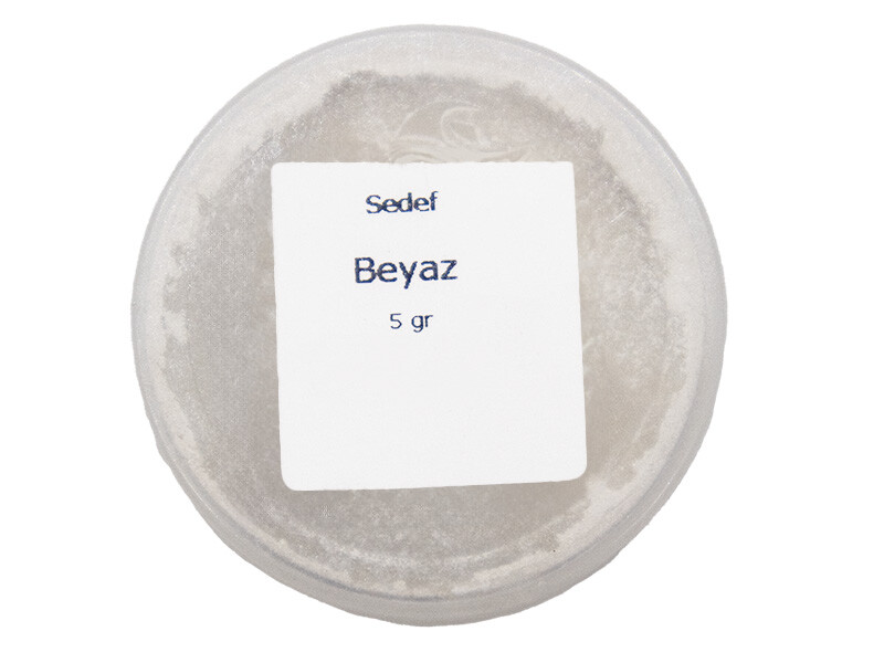 Beyaz Sedef Mika Boya 5 GR - 2