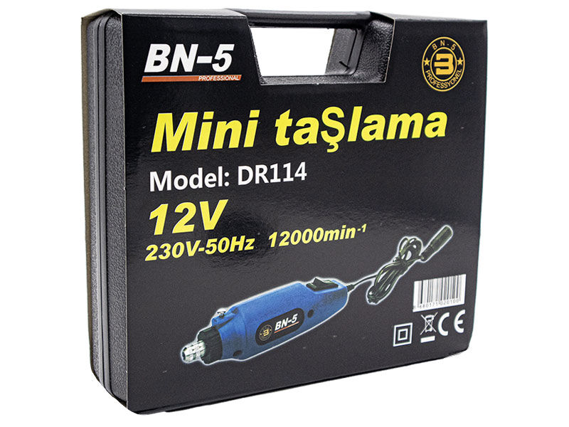 BN-5 Mini El Matkabı ve Taşlama Seti - 1