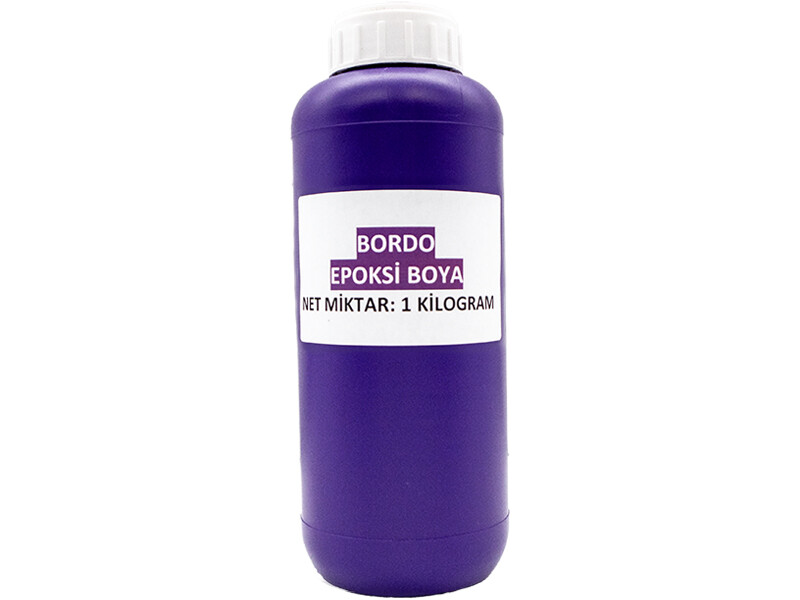 Bordo Epoksi Boya 1 KG - Kimyacınız