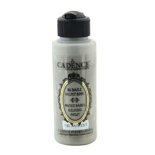 Cadence 105 Antresit Yaldız Akrilik Boya 120 ML - Cadence