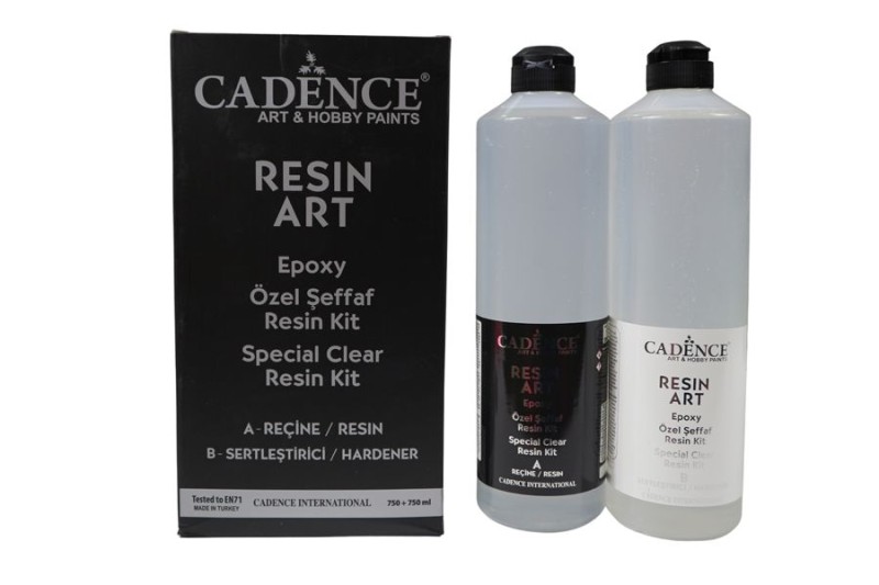 Cadence Resin Art Şeffaf Epoksi 750+750 ML - Cadence