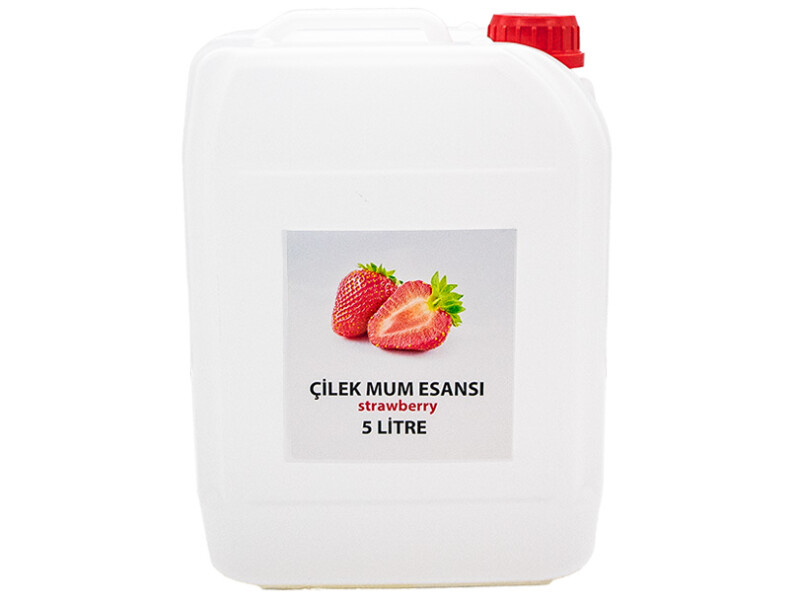 Çilek Mum Esansı 5 LT - Kimyacınız