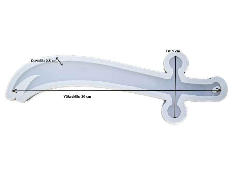 Hz. Ali Kılıcı Epoksi Reçine Kalıbı EPK-702 - 2