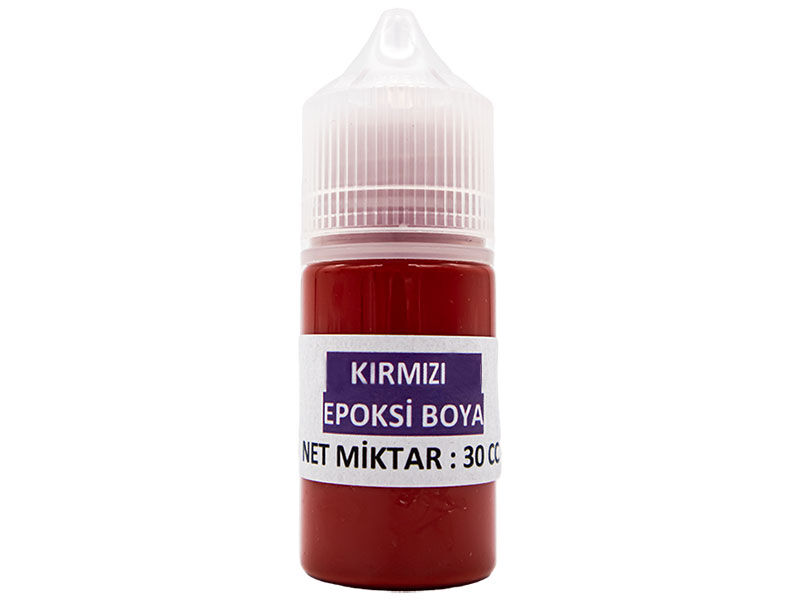 Kırmızı Epoksi Boya 30 CC - 1