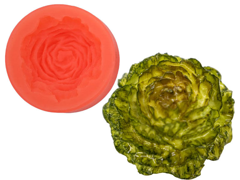 Küçük Şakayik Silikon Mum Kalıbı M-140 - 1