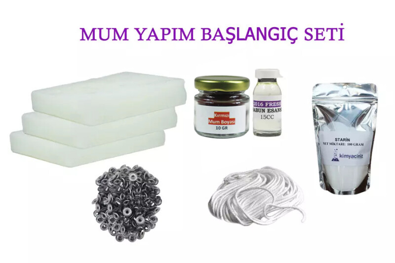 Mum Yapım Başlangıç Seti - Kimyacınız