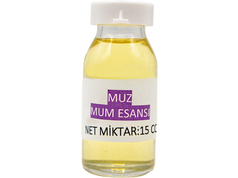 Muz Mum Esansı 15 CC - Kimyacınız