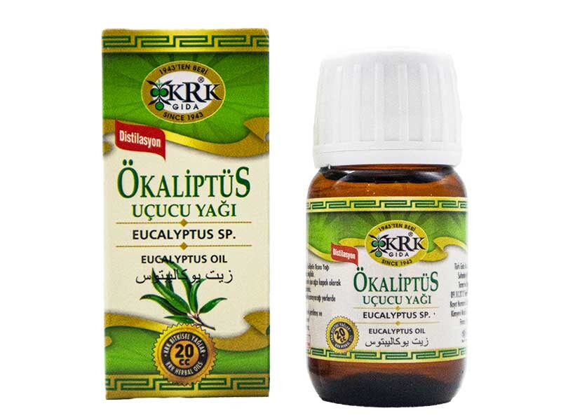 Okaliptus Uçucu Yağı 20 CC 12 Adet - 2