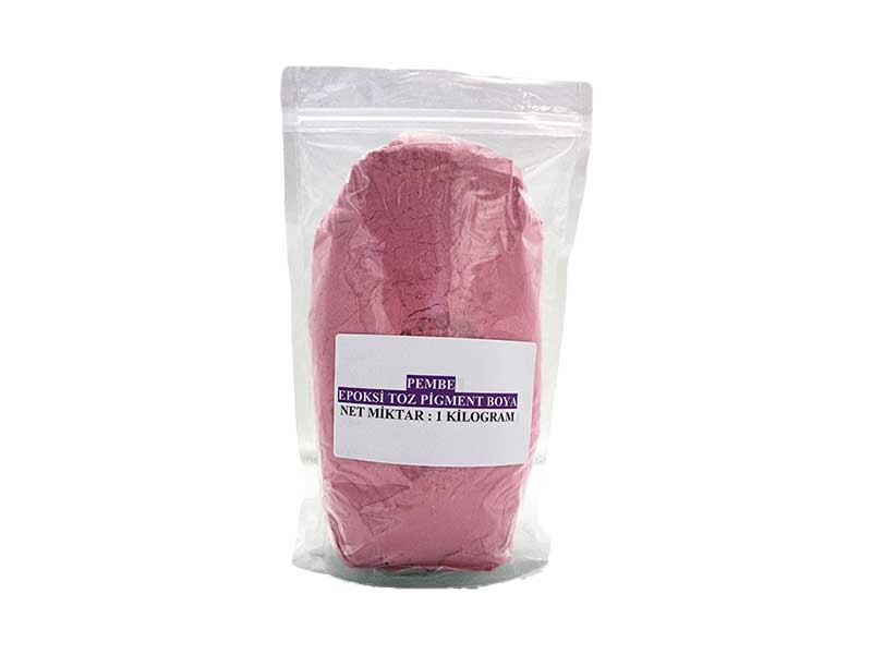 Pembe Epoksi Toz Pigment Boya 1 KG - Kimyacınız