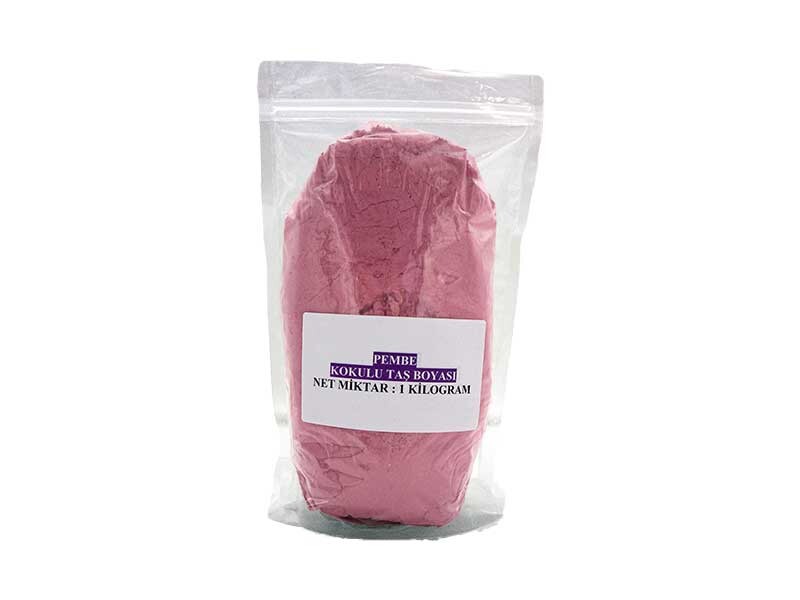 Pembe Kokulu Taş Boyası Toz 1 KG - Kimyacınız