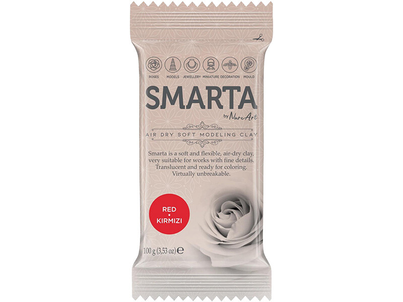 Smarta Modelleme Hamuru Kırmızı 100 GR - Kimyacınız