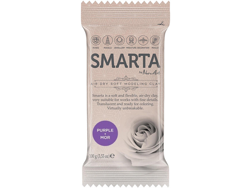 Smarta Modelleme Hamuru Mor 100 GR - Kimyacınız