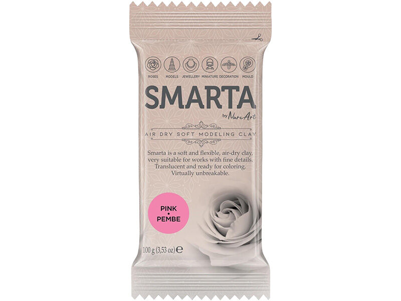 Smarta Modelleme Hamuru Pembe 100 GR - 1