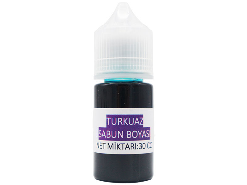 Turkuaz Sabun Boyası - Sıvı 30 CC - 1