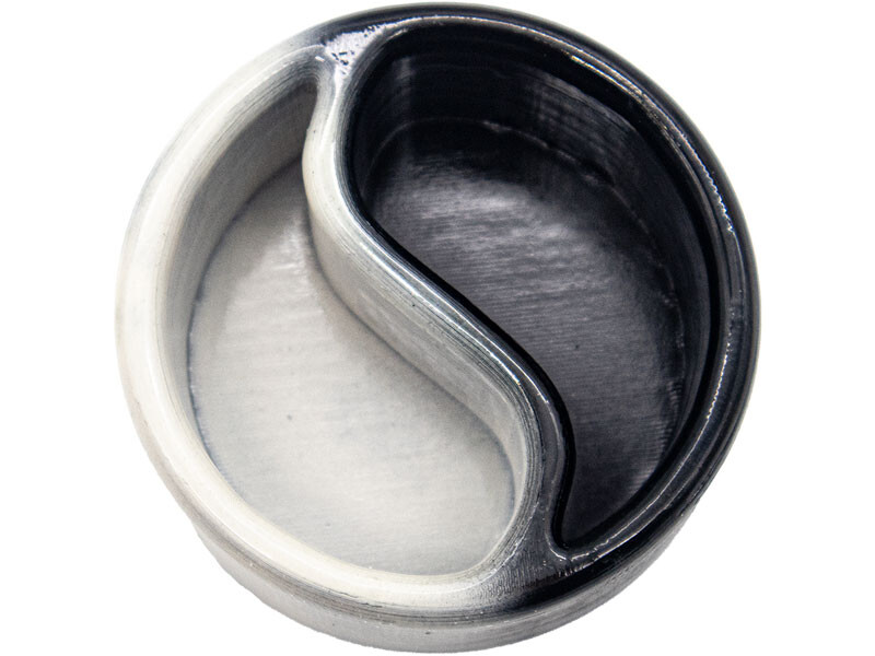 Yin Yang Silikon Mum Kalıbı M-239 - 4